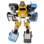 Трансформер 2в1 BONDIBOT Bondibon робот-автобус, цвет синий, BOX 21,8х17,5х9,7см