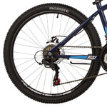 Велосипед NOVATRACK 24" ACTION сталь 14'', синий, 18 скор.TZ500/TS-38/TZ500/SG-6S, D-brake