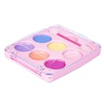 Набор детской декор. косметики Bondibon Eva Moda, CRD 19x13x2 см; тени для век 6 оттенков (4,2г), аппликатор 1 шт., арт. 71002A.