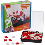 Обучающие игры Bondibon Настольная игра «КРЕСТИКИ-НОЛИКИ», BOX 22х21х5,5 см