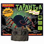 Игрушка разв. ТАРАНТУЛ Bondibon, пульт д/у, звук.эффект, свет.глаза, ползает по стене (акк+USB)