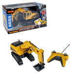 Упр. радио экскаватор M1:20, Bondibon "Парк Техники", BOX 33х17х12 см, 6-CH R/C, свет, звук.