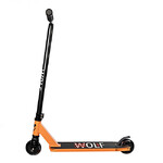 Самокат Novatrack Wolf 10, 100 мм, оранжевый