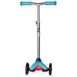 Самокат Novatrack Disco-kids Basic, колеса 120x76мм, синий