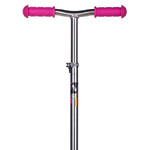 Самокат Novatrack Disco-kids Basic, колеса 120x76мм, розовый