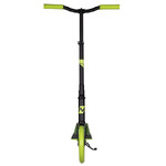 Самокат Novatrack Polis Plastic NF, колеса 230х180 мм, зеленый