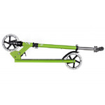 Самокат Novatrack Jungle Alloy, колеса 125 мм, зеленый