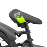 Велосипед FOXX 20" DIFFER чёрный,  стальная рама, 6 скор., Microshift MS21/Microshift TS38, дисковый