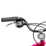 Велосипед FOXX 20" JASMINE фуксия,  стальная рама, 6 скор., Microshift MS21/Microshift TS38, дисковы