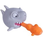 Чудики Bondibon Игрушка детская «ЛЕТЯЩАЯ АКУЛА» серый, BLISTER CARD  13x5х16 см