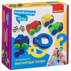 Развивающие настольные игры Bondibon «МАГНИТНЫЕ ГОНКИ», BOX