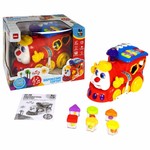 Игрушка развивающая пласт. сортер Bondibon, ПАРОВОЗИК, BOX