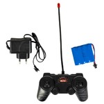 Упр. радио маш.джип внедорожник FullFunc аккум./адапт.,Play Smart"Безумные гонки", М1:20, BOX 29,8х16,6х15,9см, чёрный, арт.9809-04.