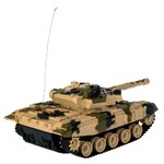 Боевой танк на ик-управлении Play Smart, Full Func, аккум./ адаптер, BOX 49,5x15x14,5 см, коричневый хаки, арт.9808.