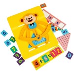 Обучающие игры Bondibon «СЧИТАЙ И УМНОЖАЙ», обезьянка, BOX