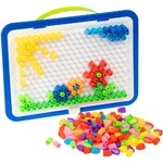 Мозаика для малышей, 260 деталей, панель с чемоданом Baby You Bondibon, BOX