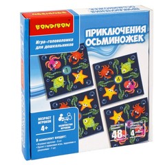 Настольная игра-головоломка Bondibon "ПРИКЛЮЧЕНИЯ ОСЬМИНОЖЕК"
