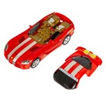 Трансформер 2в1 BONDIBOT Bondibon робот-автомобиль красный, со светом и звуком, BOX 22x32x8,5 см, арт. M7409-9.