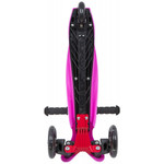 Самокат для детей Novatrack Disco-kids Basic, свет.колеса PU пер.120*24  задн.76*24мм, эргоно