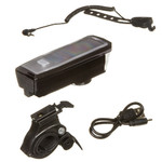 Фонарь STG передний  FL1576,350 люм, usb бат. (2000mAH) звонок 120 дб.